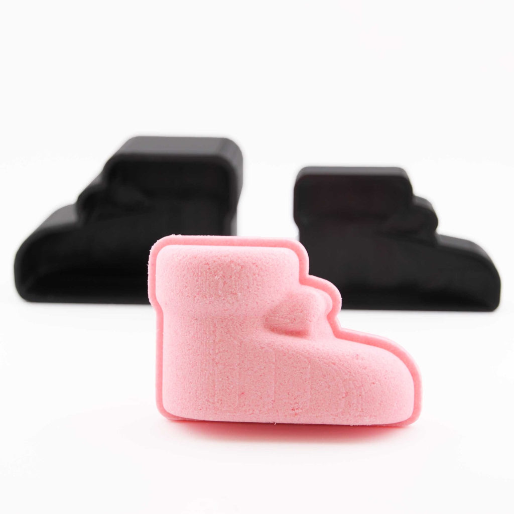 3D Baby Boot Bath Bomb Mold - The Bath Time