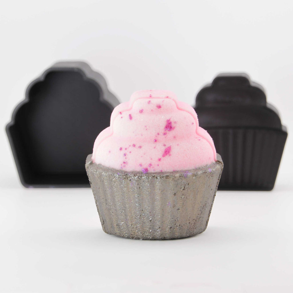 3D Cupcake Bath Bomb Mold - The Bath Time