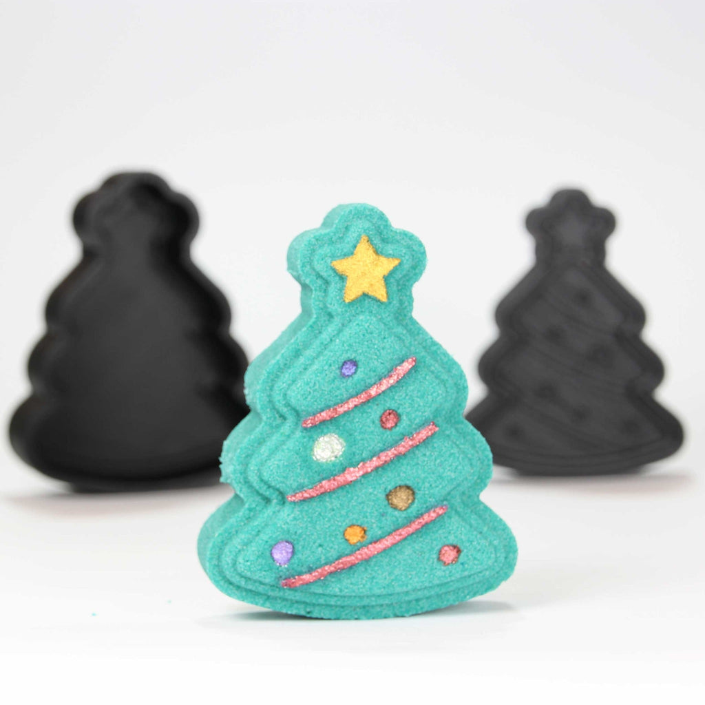 Christmas Tree with Decorations Bath Bomb Mold - The Bath Time