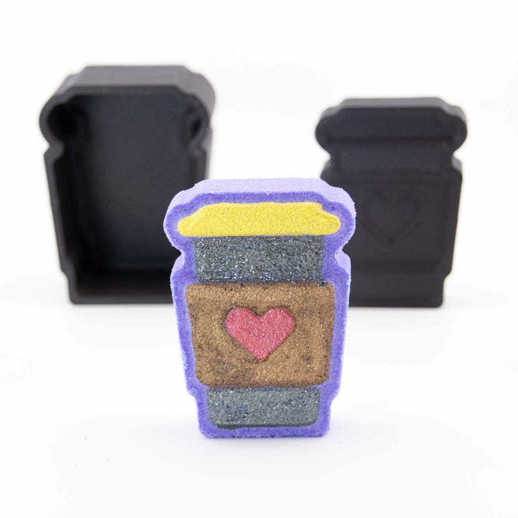 Coffee To-Go Bath Bomb Mold - The Bath Time