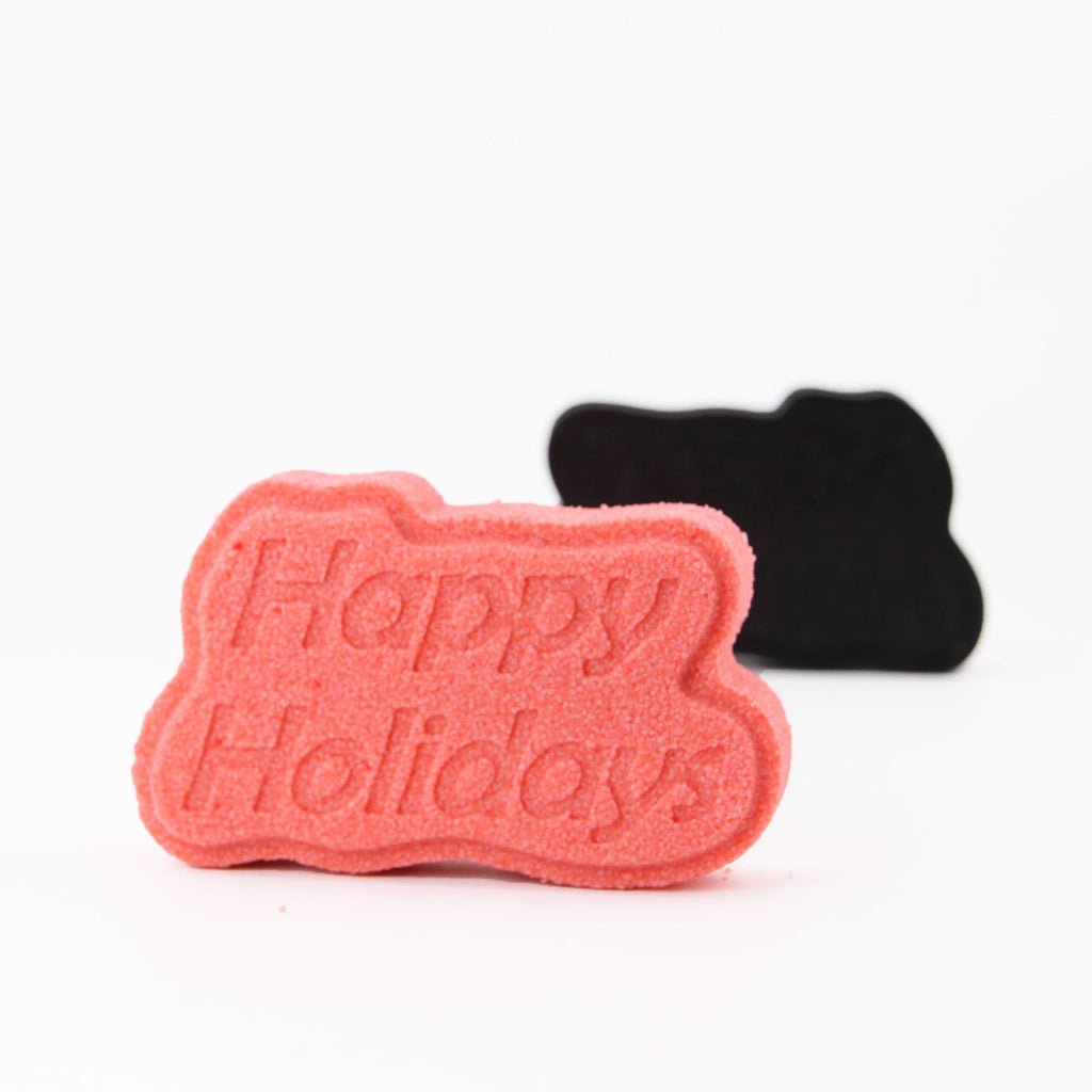 Happy Holidays Bath Bomb Mold - The Bath Time