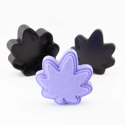 Marijuana Leaf Bath Bomb Mold - The Bath Time