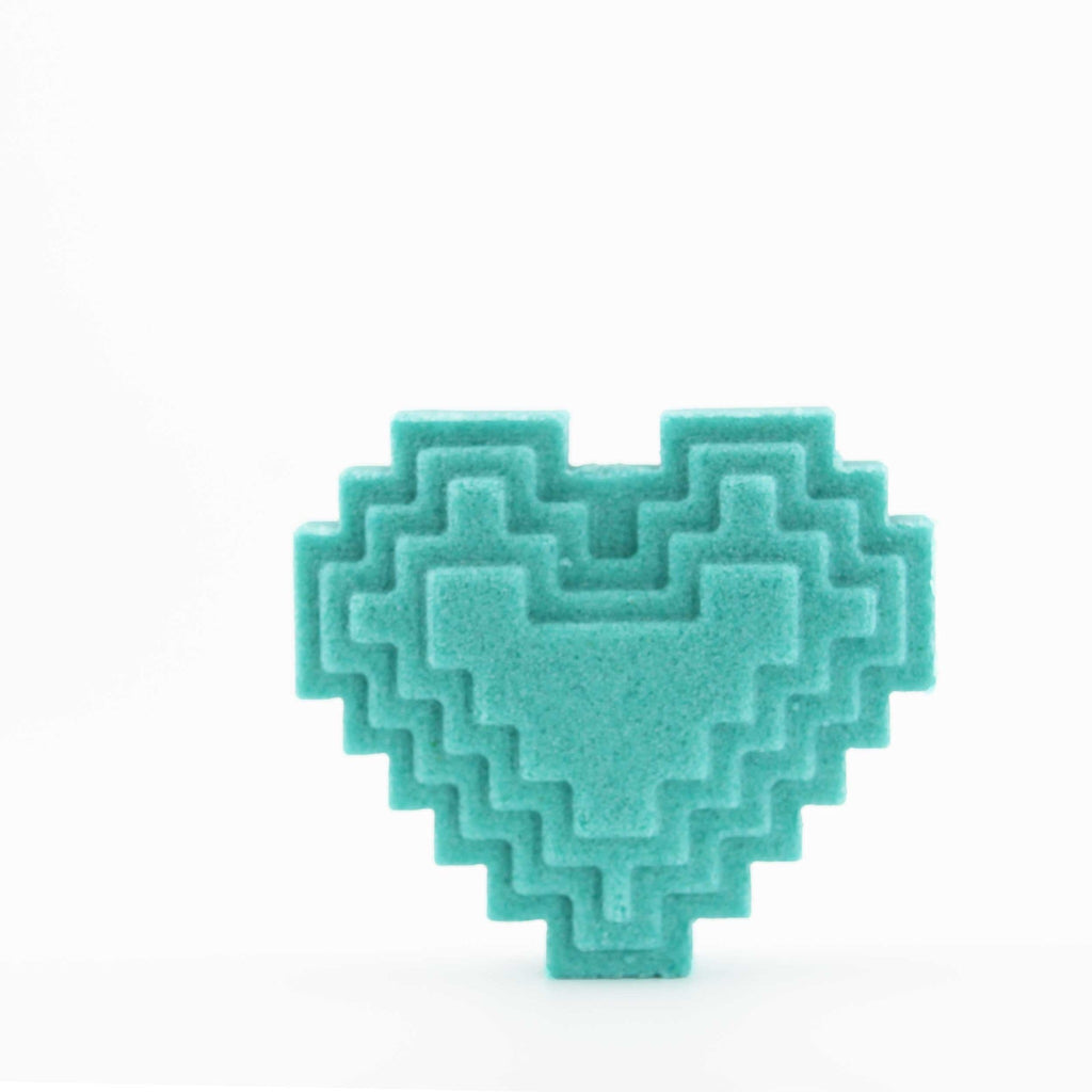 Pixel Heart Bath Bomb Mold - The Bath Time