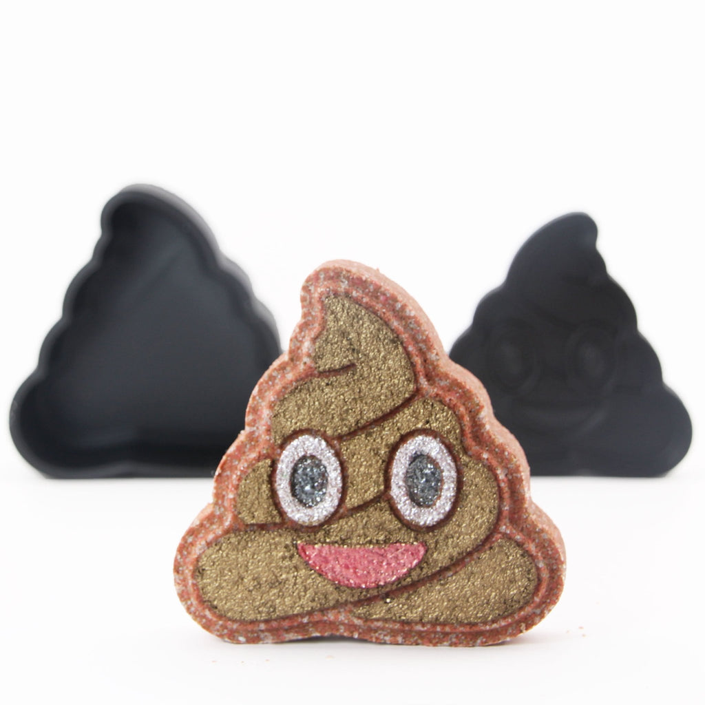 Poop Emoji Bath Bomb Mold - The Bath Time