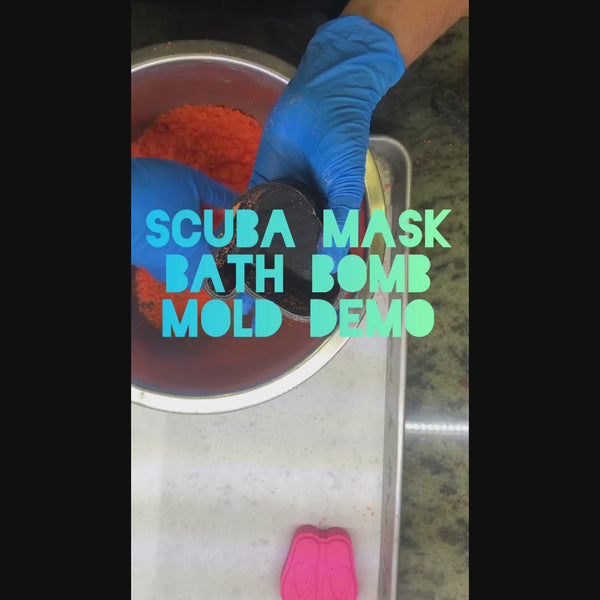 Scuba Mask Bath Bomb Mold - The Bath Time