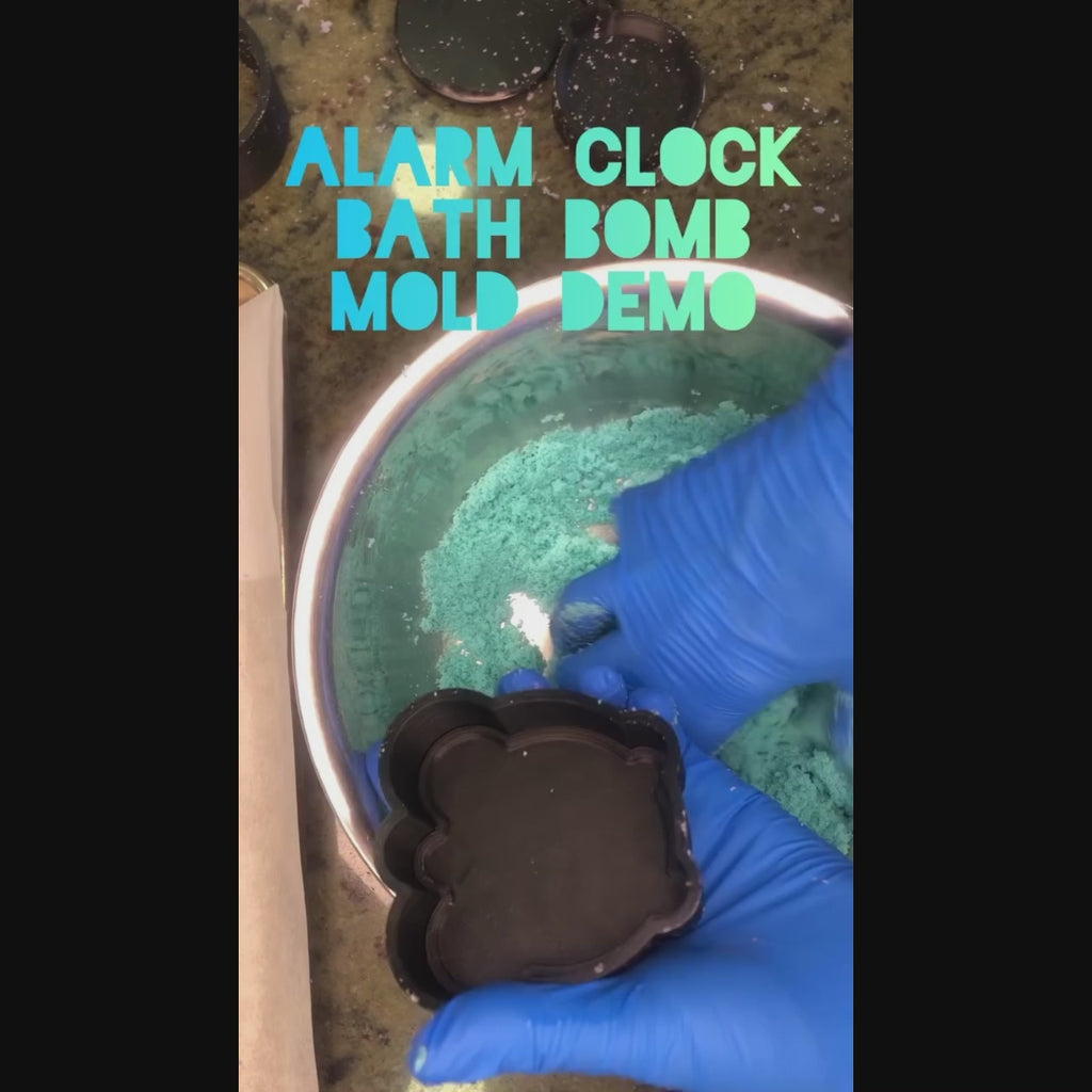 Alarm Clock Bath Bomb Mold - The Bath Time