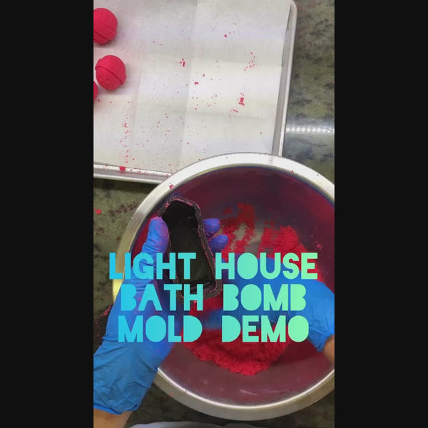 Lighthouse Bath Bomb Mold - The Bath Time