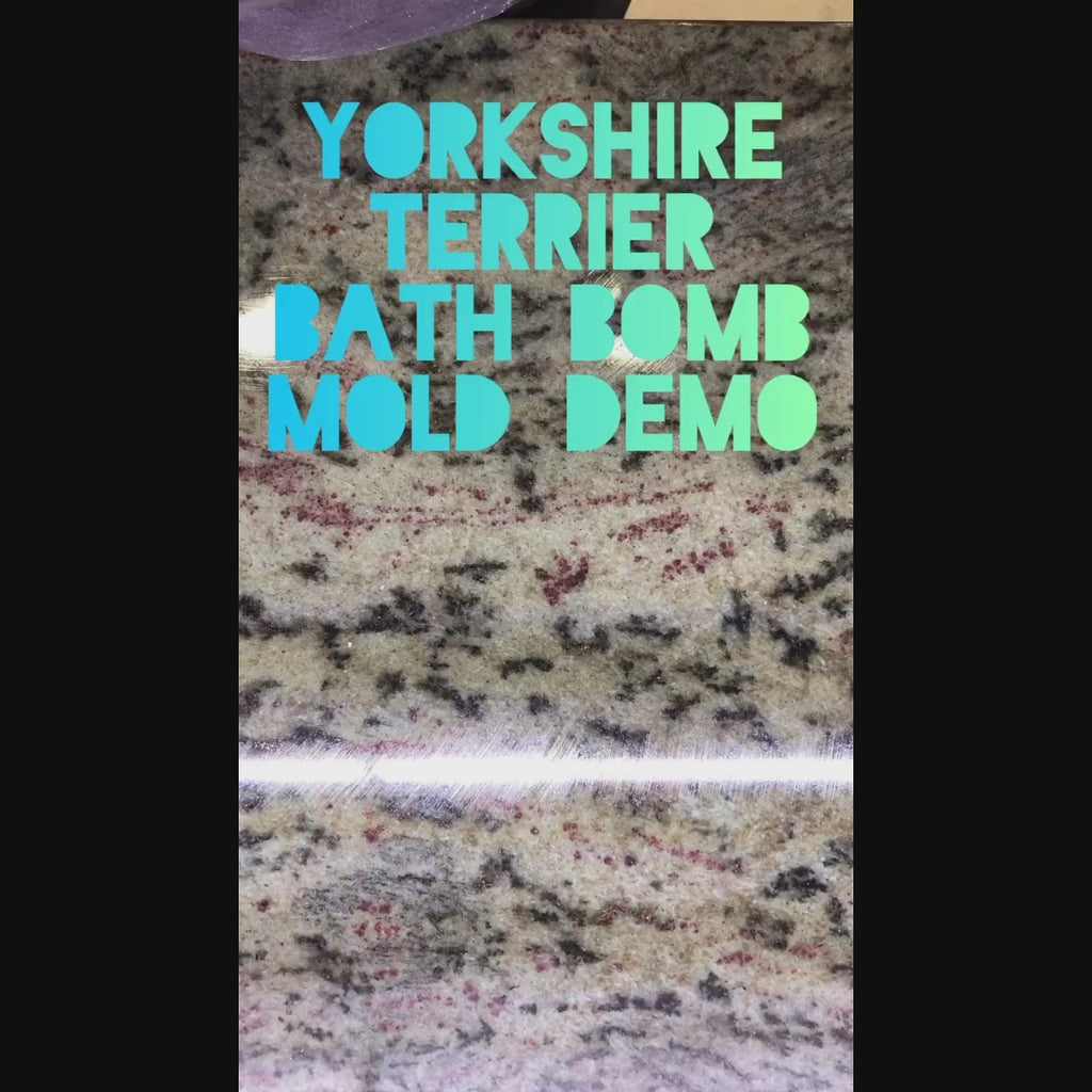 Yorkshire Terrier Dog Bath Bomb Mold - The Bath Time