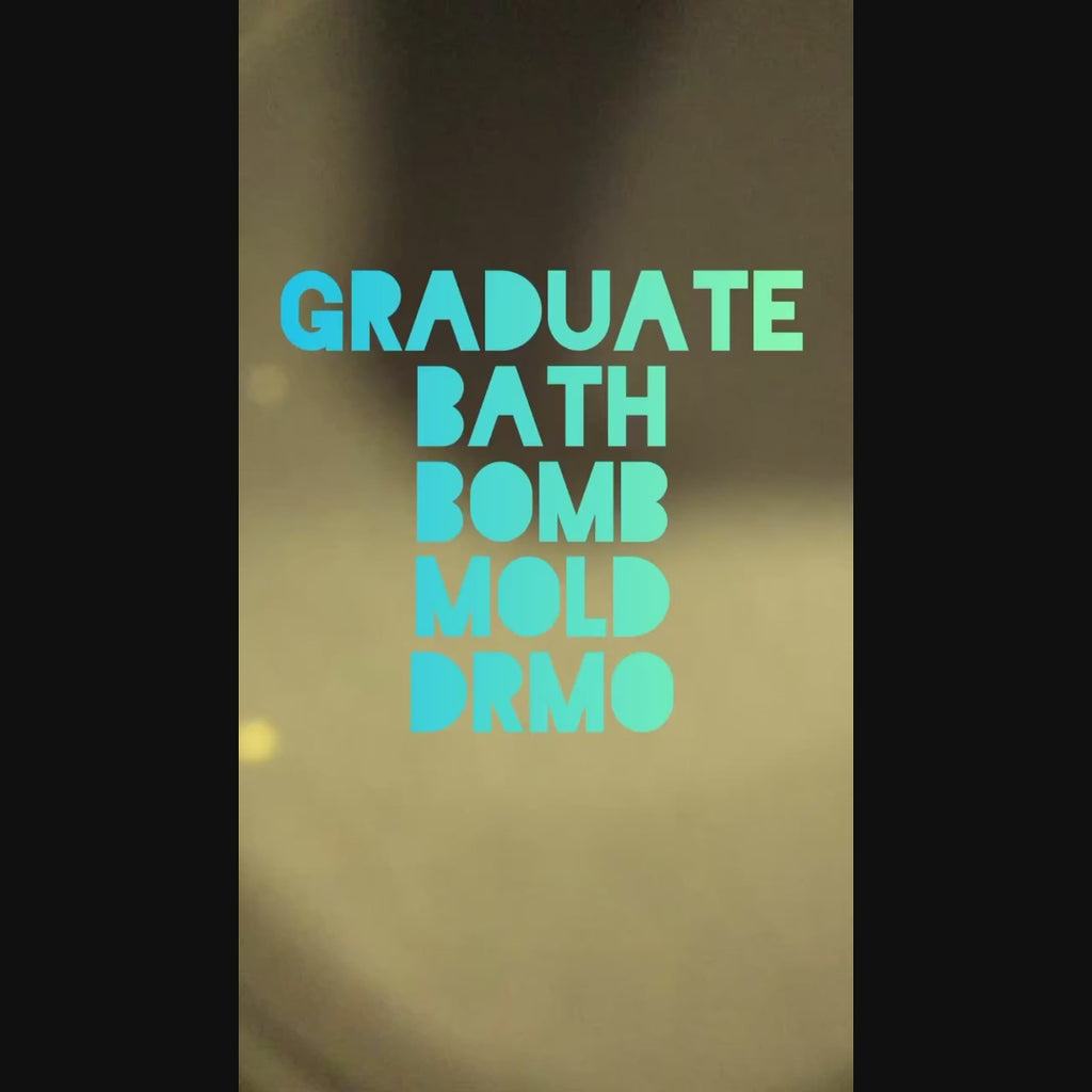 Graduation Bath Bomb Mold - The Bath Time