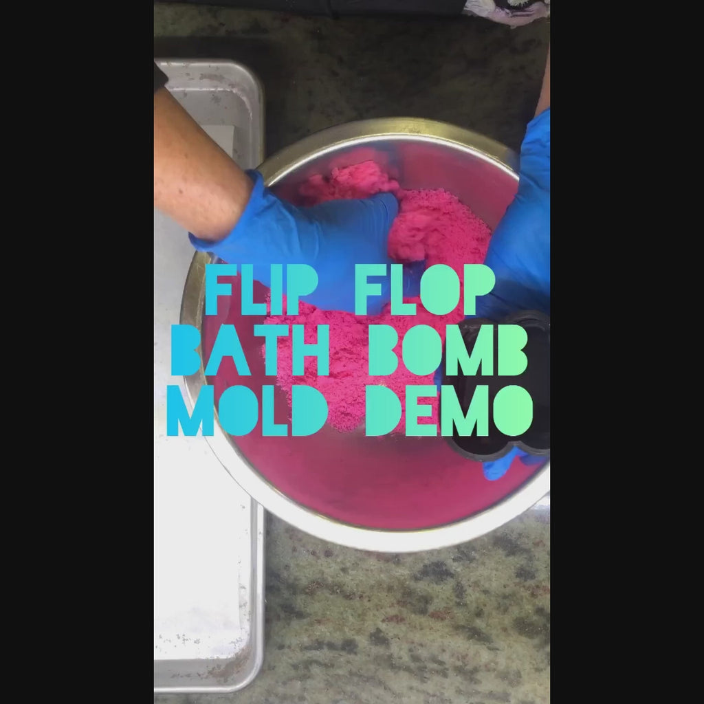 Flipflops Bath Bomb Mold - The Bath Time