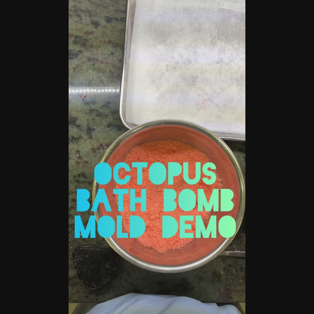 Octopus Bath Bomb Mold - The Bath Time